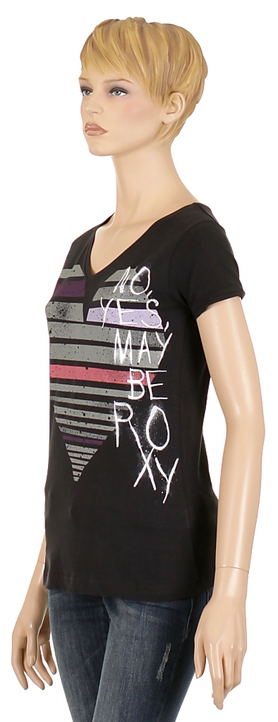 koszulka trykotowa Roxy Tease - True Black