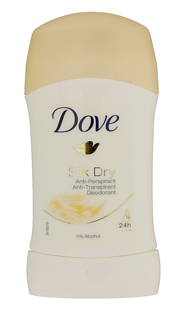 antiperspirant Dove Silk Dry - White/cream