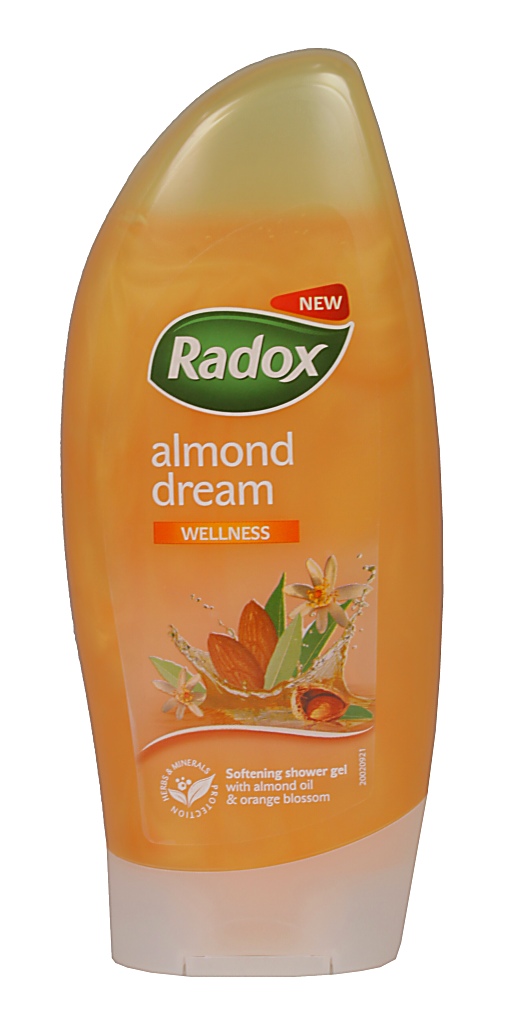 sprchový gél Radox Almond Dream - Almond Oil & Orange Blossom