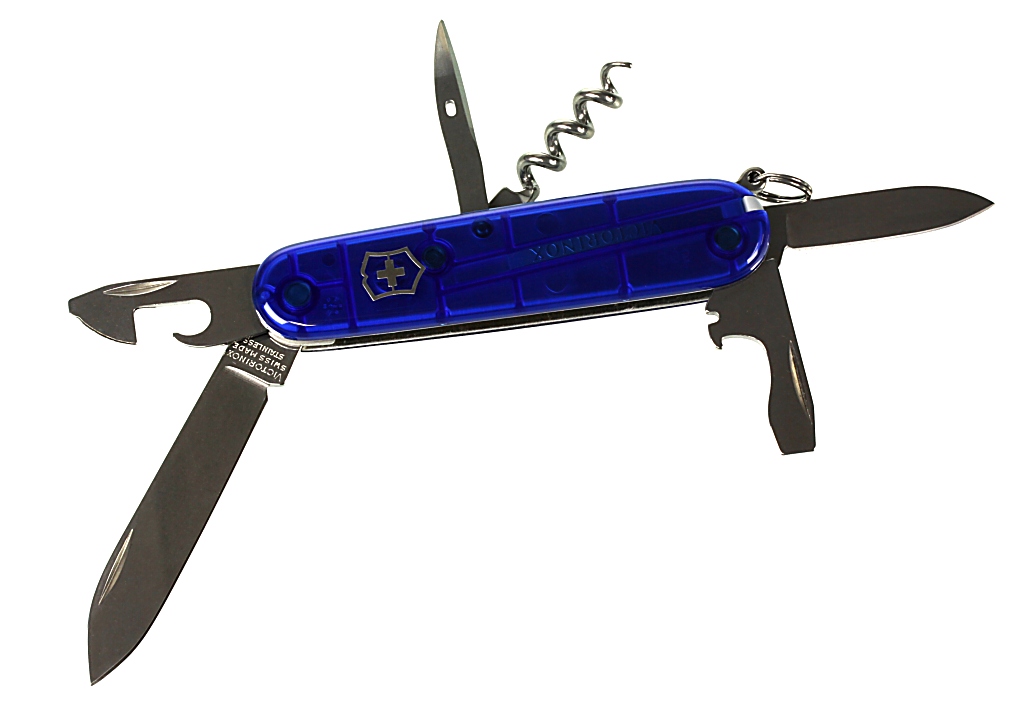 nôž Victorinox Spartan 1.3603.T2 - Transparent Blue