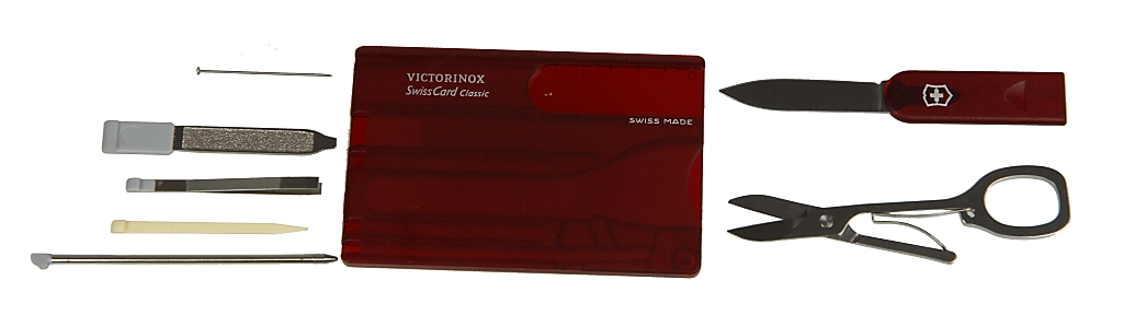 sada Victorinox SwissCard Classic 0.7100.T - Red