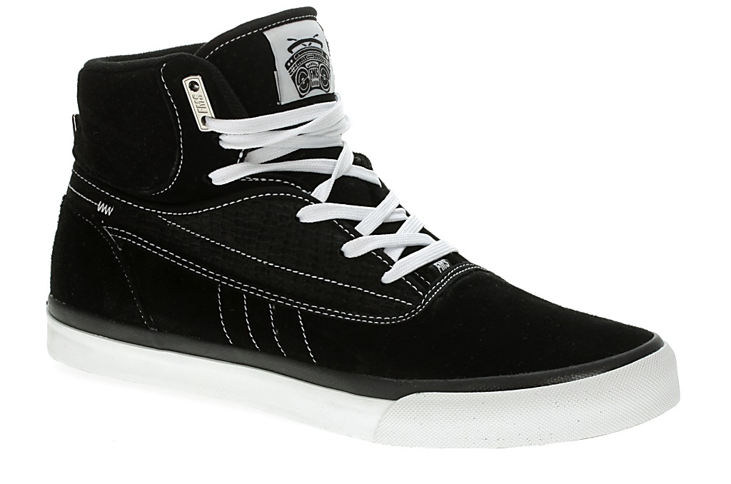 Famous Stars And Straps Future High Shoes - Black/White