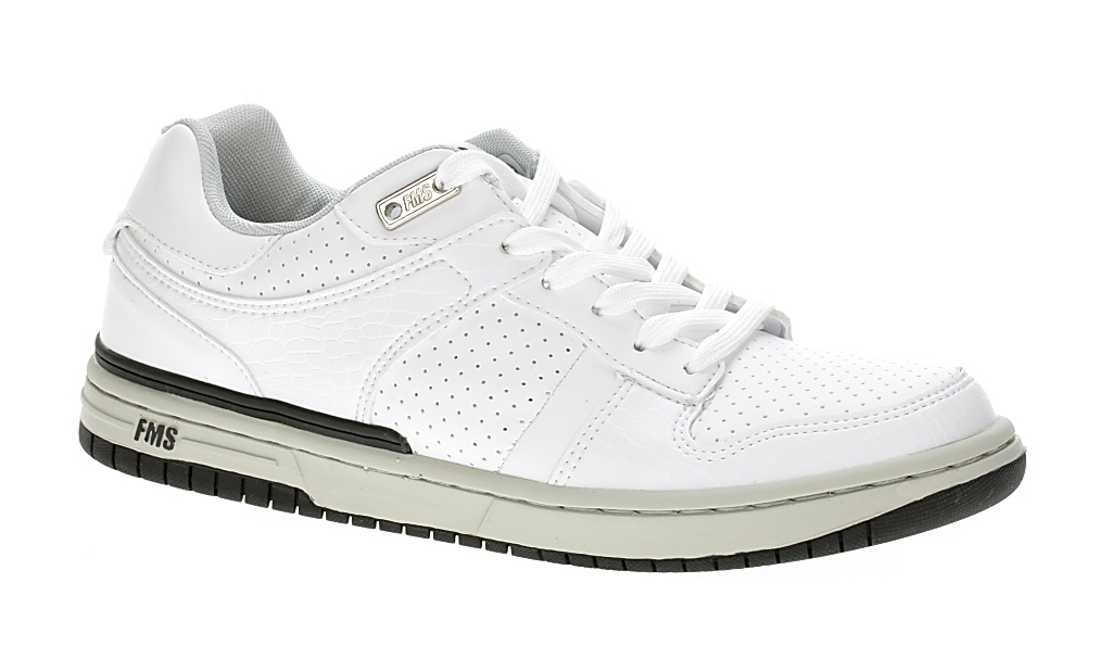 Famous Stars And Straps AMP Low Shoes - White/Silver