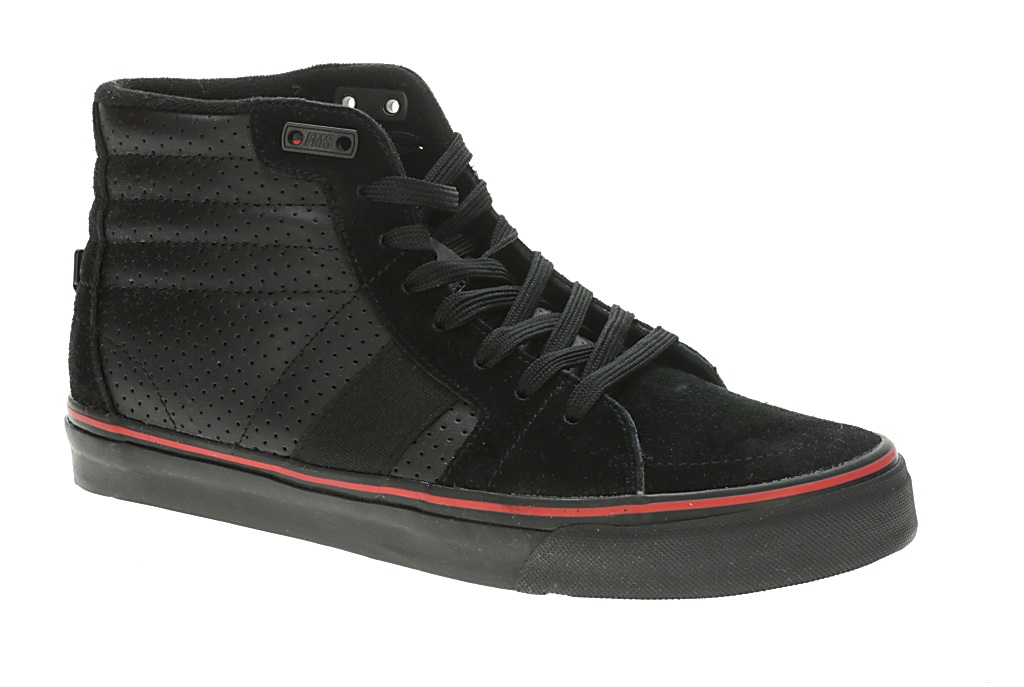 Famous Stars And Straps O.G. High Shoes - Black/Red