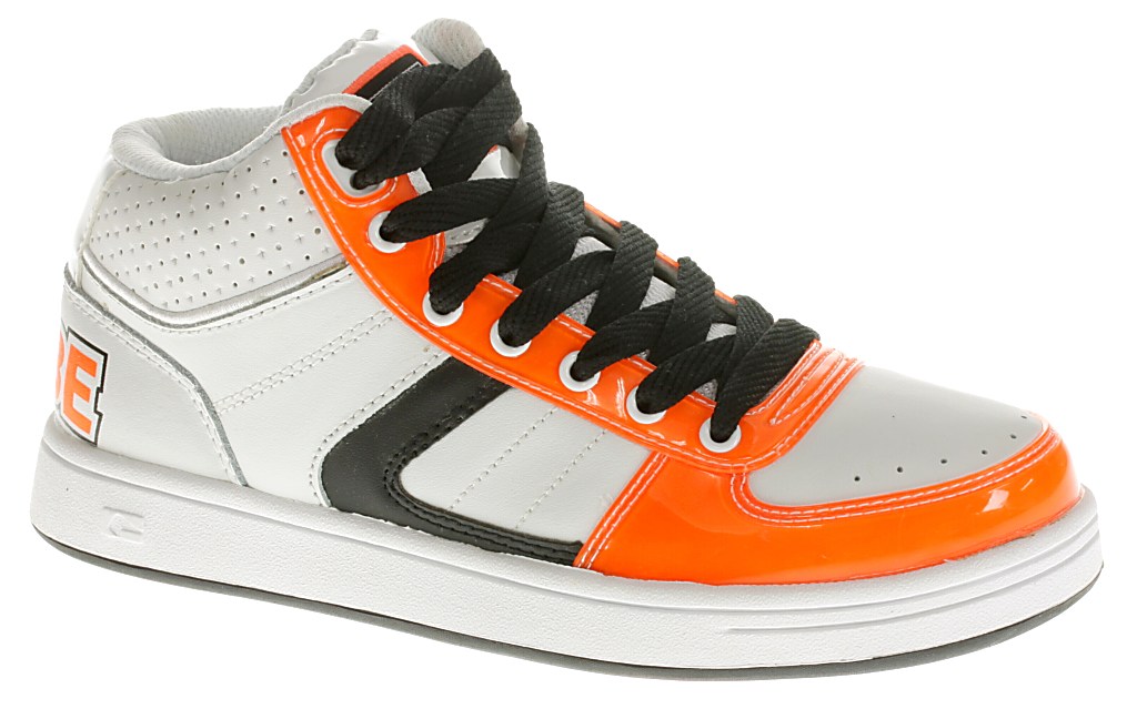 topánky Globe Fate Mid - White/Infrared/Black