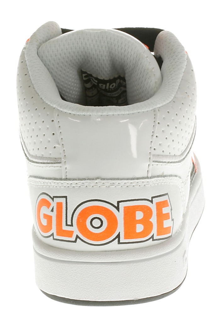 topánky Globe Fate Mid - White/Infrared/Black
