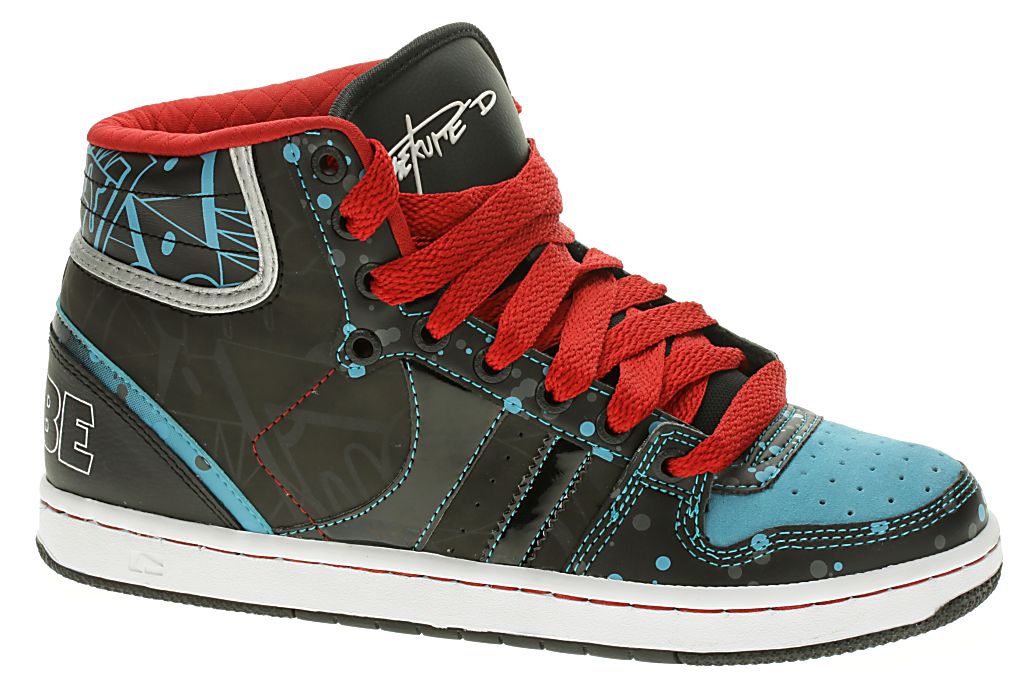 shoes Globe Destroyer Sekure D - Black/Blue/Red