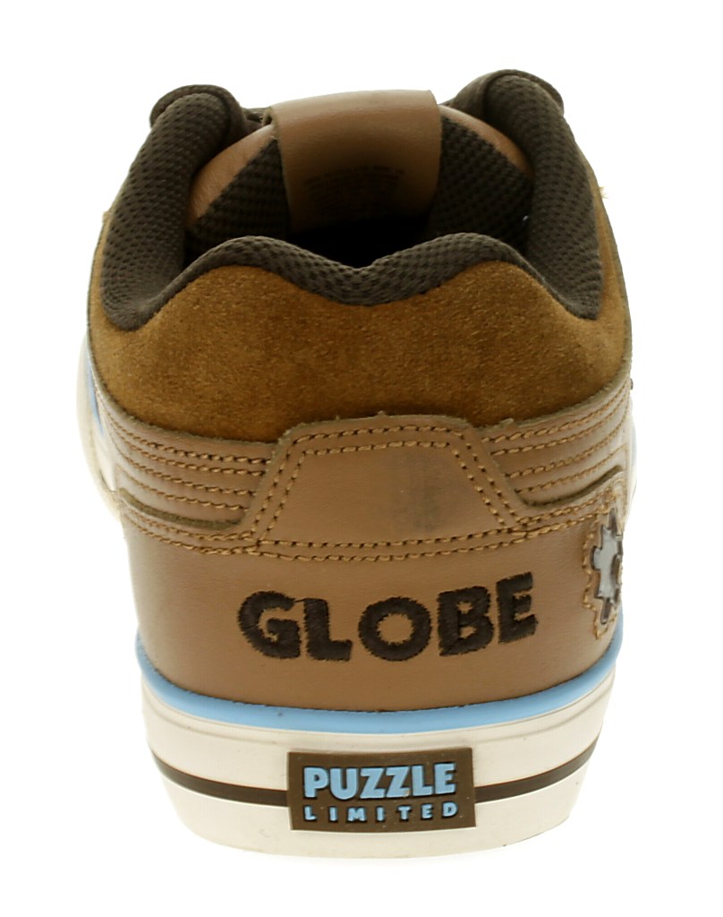 shoes Globe Rage Puzzle - Tan/Blue