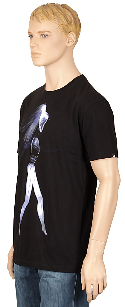 tričko Globe X-Ray Glow In The Dark - Black/Doll