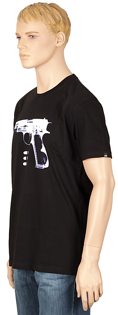 tričko Globe X-Ray Glow In The Dark - Black/Gun