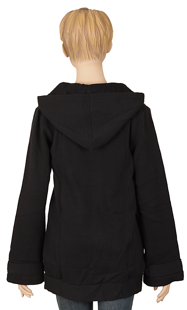 sweatshirt coat Animal Boho - Black