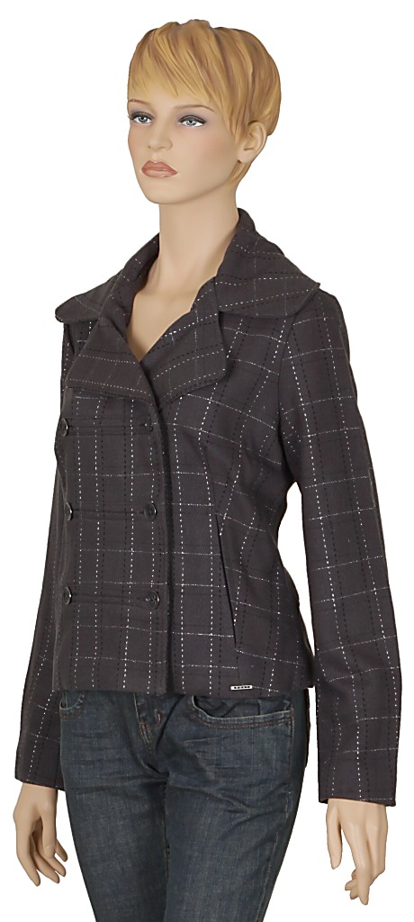 płaszcz Roxy Officer Olive - Dark Gray