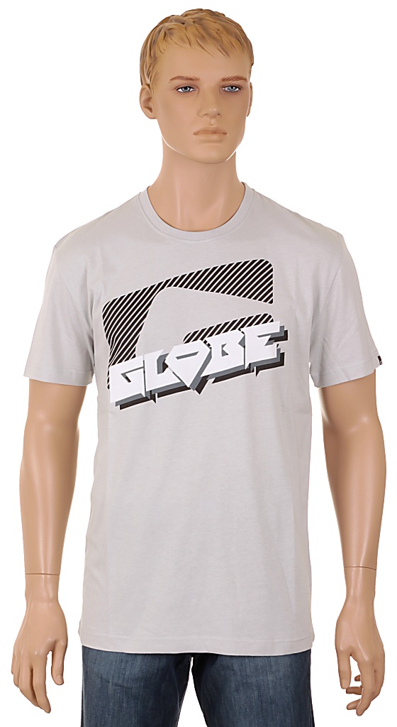 tričko Globe Lonesome - Glacier Gray