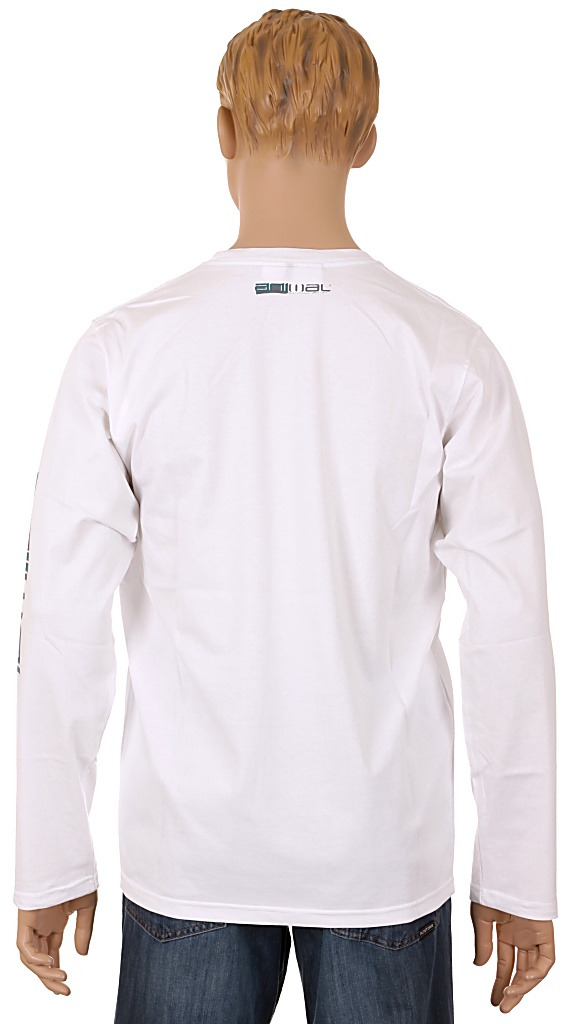 tričko Animal Frome LS - White