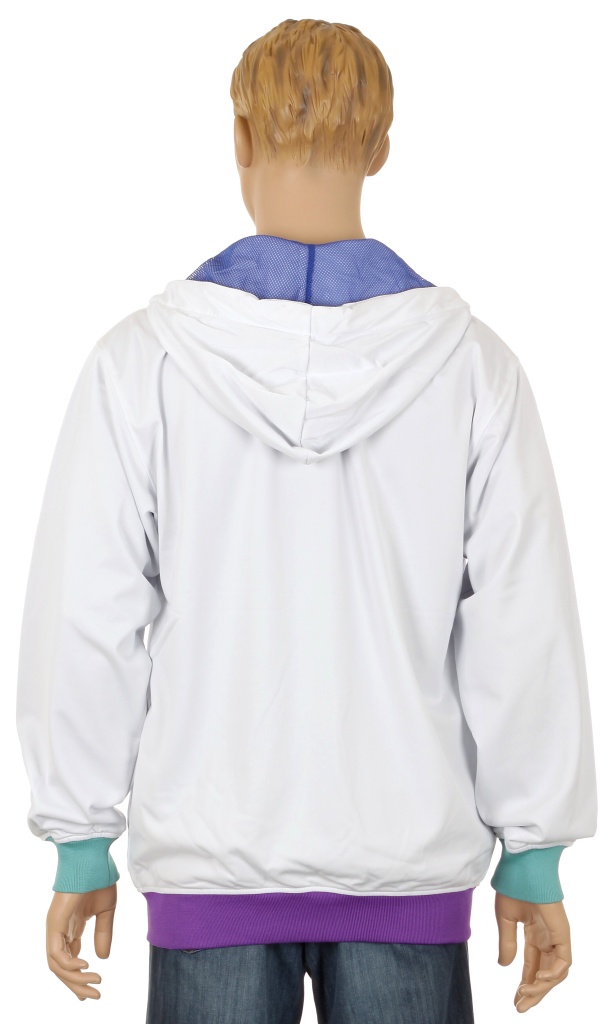 Mass Unique Vibes Zip Sweatshirt - White 