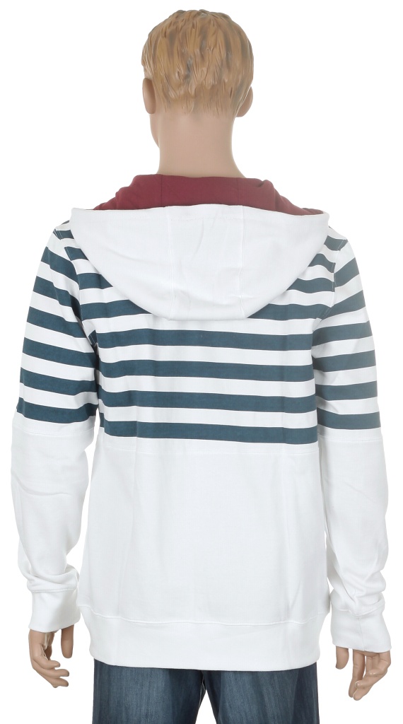 mikina Forum Clarence Zip - Yayo White