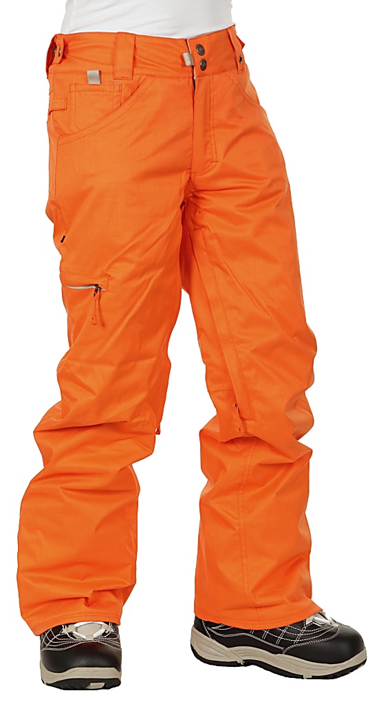 nohavice 686 Mannual Principal - Tangerine Herringbone Denim