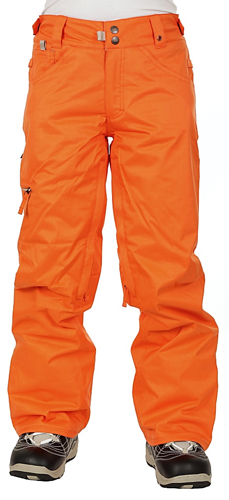 nohavice 686 Mannual Principal - Tangerine Herringbone Denim