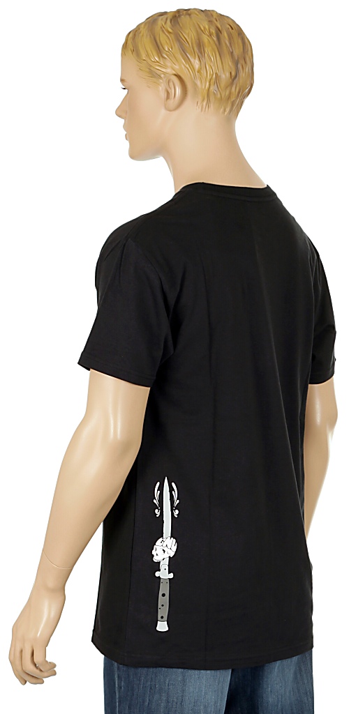 GNU DK Skull T-shirt - Black 