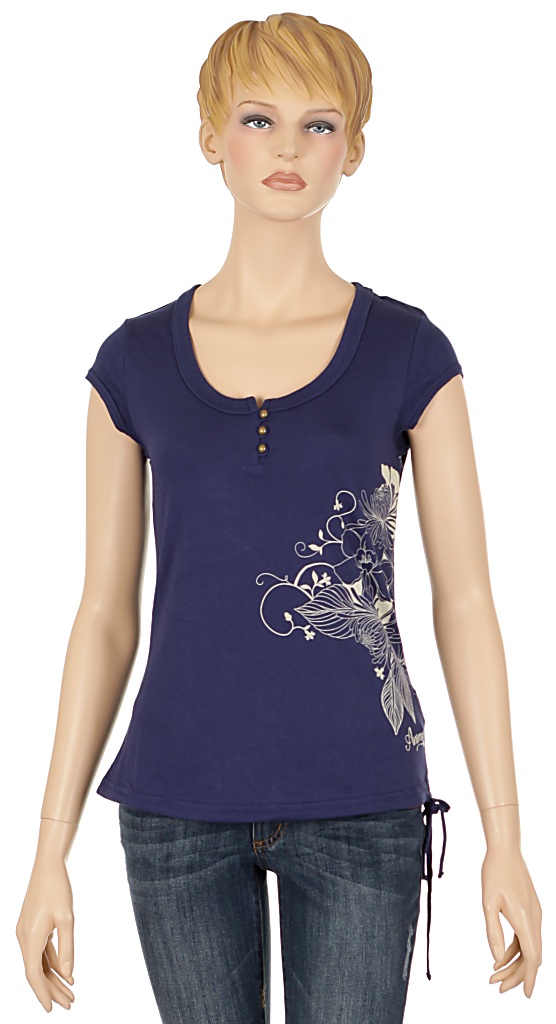 Tshirt Animal Alker - Medieval Blue