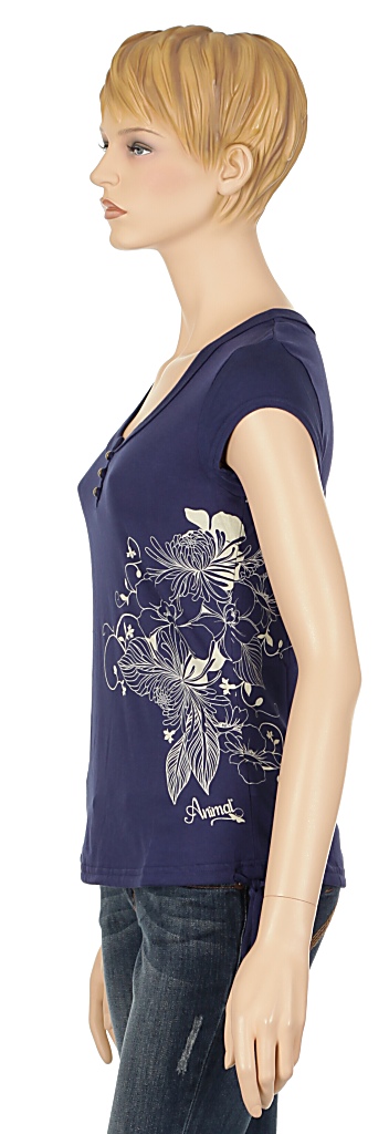 Tshirt Animal Alker - Medieval Blue