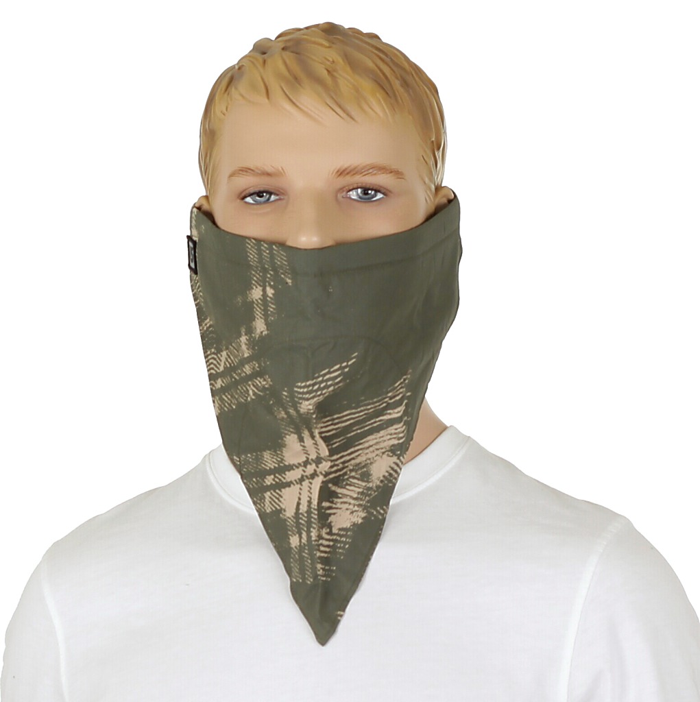 šátek Burton Bandito - Trench Photocopy Plaid