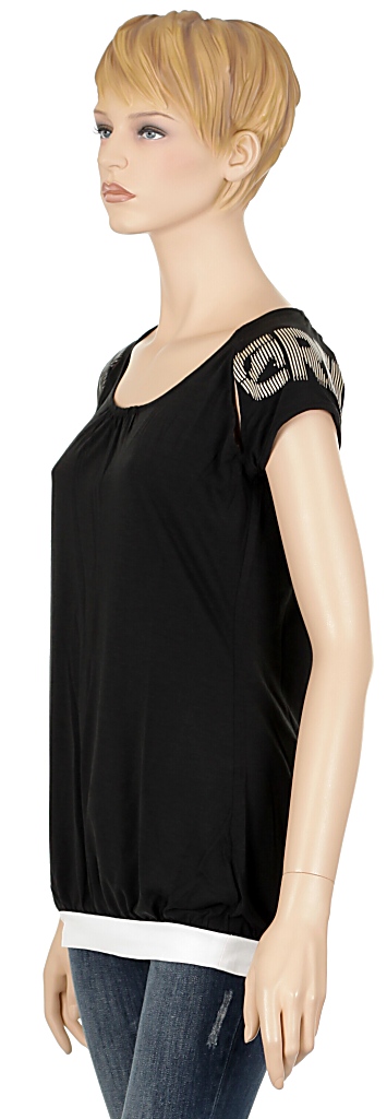 Ecko Red Peekaboo Reglan T-shirt - Real Black 