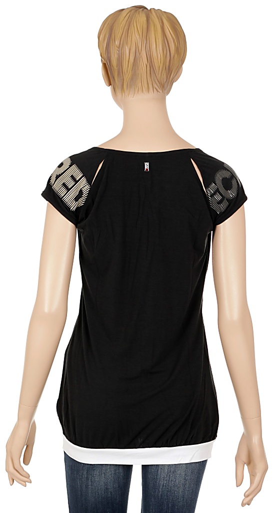 Ecko Red Peekaboo Reglan T-shirt - Real Black 