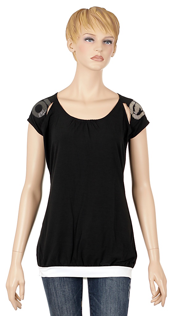 Ecko Red Peekaboo Reglan T-shirt - Real Black 