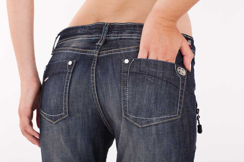 Ecko Red Diva Rouched Jeans - Calamity