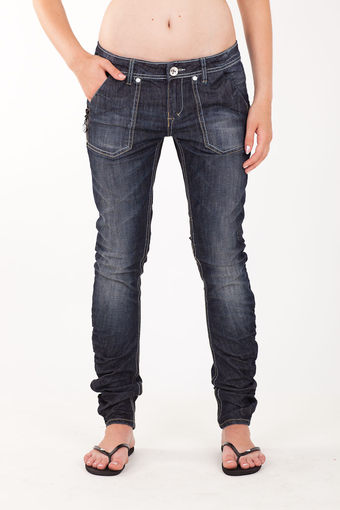 Ecko Red Diva Rouched Jeans - Calamity