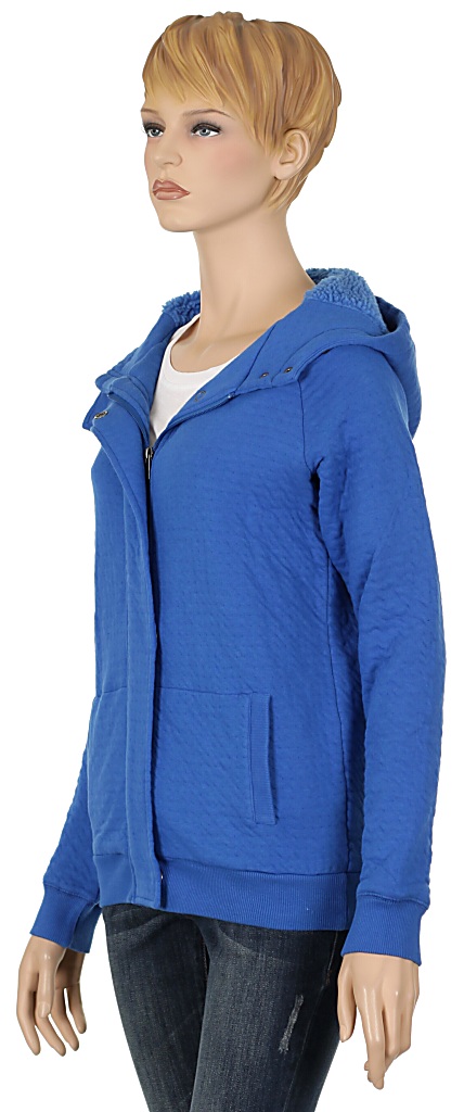 mikina Animal Santoni Zip - Victoria Blue