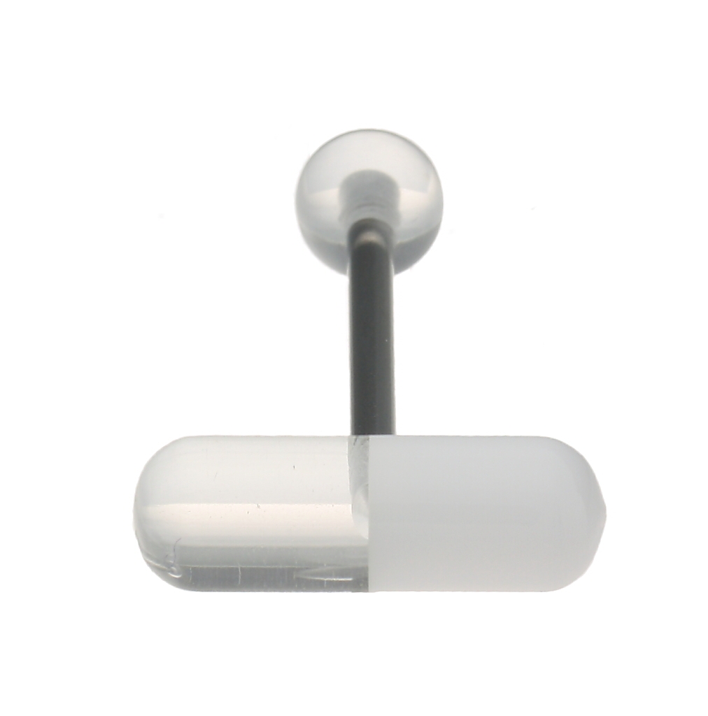 piercing Body Art 02BA41-1416 - Clear Pill