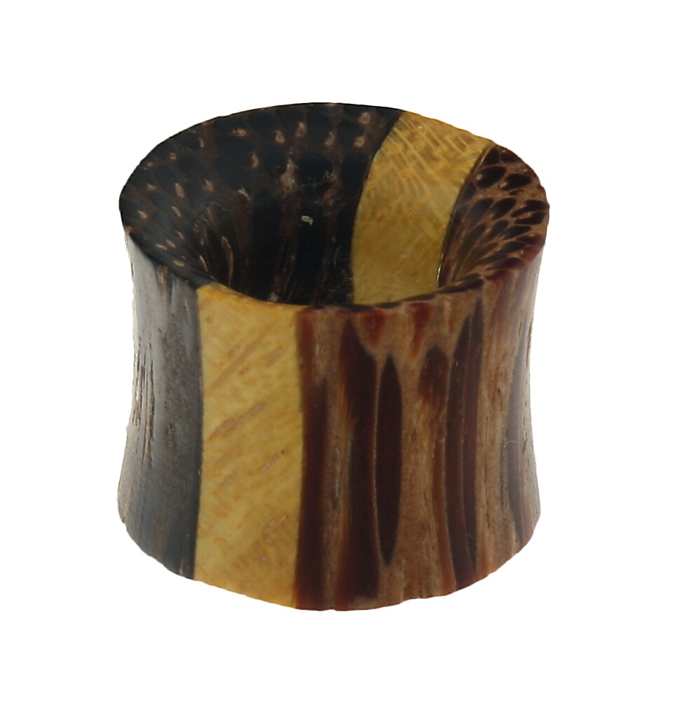 piercing Body Art 05PSM018-1/2 - Organic Wood