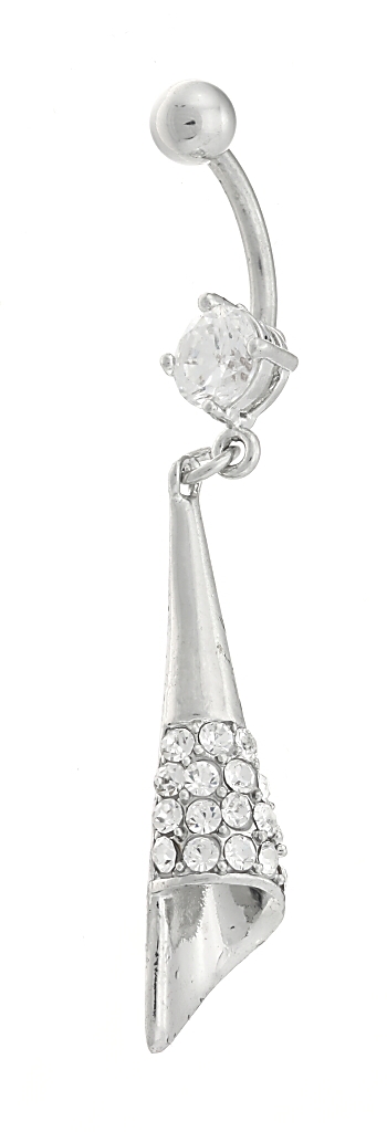 piercing Body Art 01NAL10404 - Clear