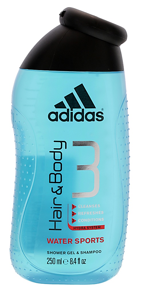 sprchový gel Adidas Water Sports 2v1 250 ml - Blue