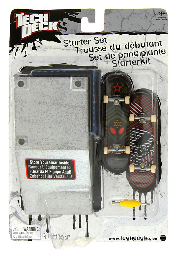 fingerboard TechDeck Starter Set/20022146 - Gray/Red/Khaki