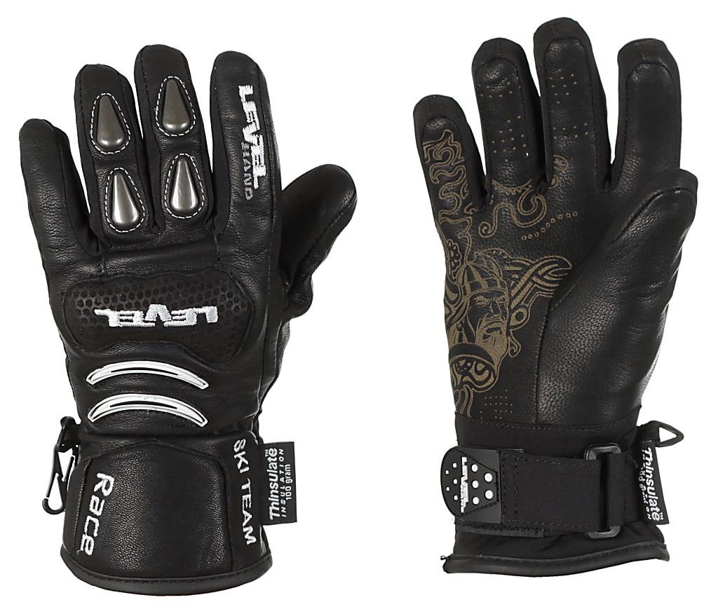 rukavice Level Axel Jr Kid's - Black