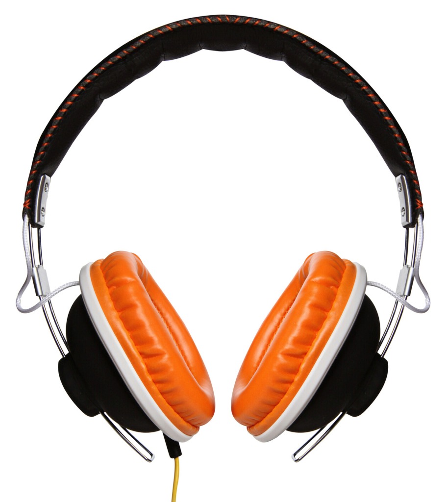headphones Breo Neptune - Black/Orange