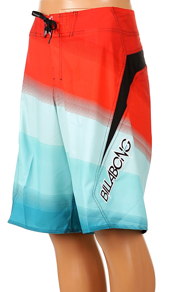 koupací šortky Billabong Influence - Parko - Red