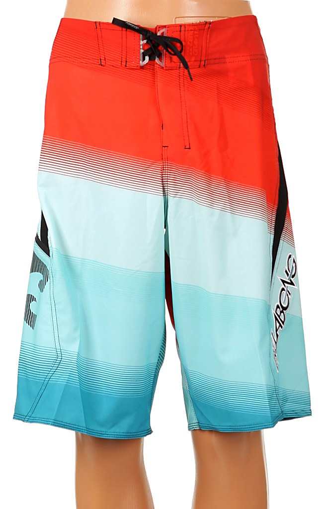 koupací šortky Billabong Influence - Parko - Red
