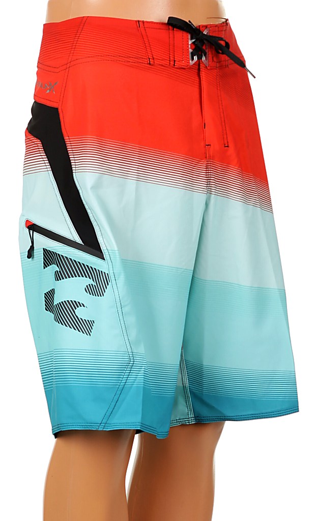 koupací šortky Billabong Influence - Parko - Red