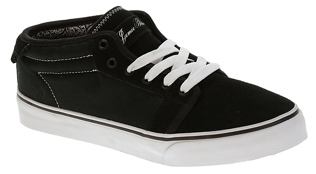 Fallen Forte Mid Shoes - Black/White