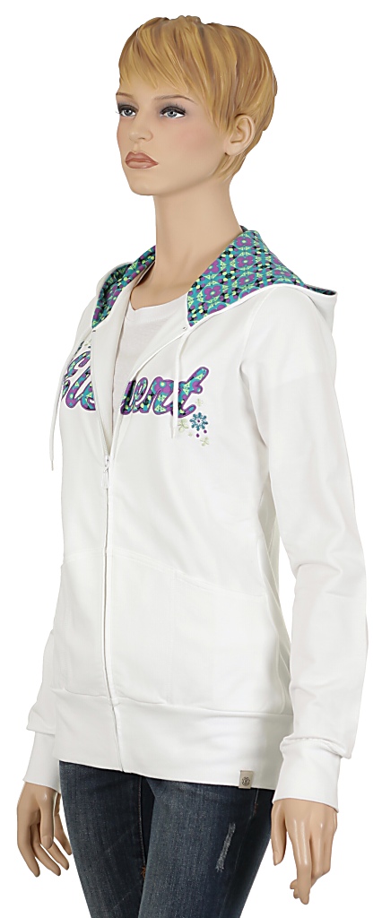 Element Harriet Zip Sweatshirt - White