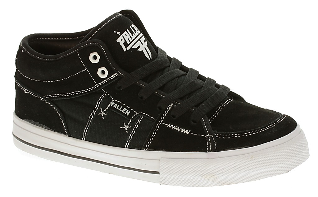 Fallen Hi Volt Shoes - Black/White