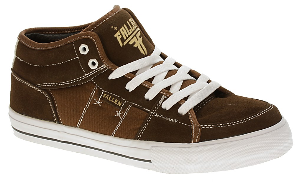 Fallen Hi Volt Shoes - Chocolate/White