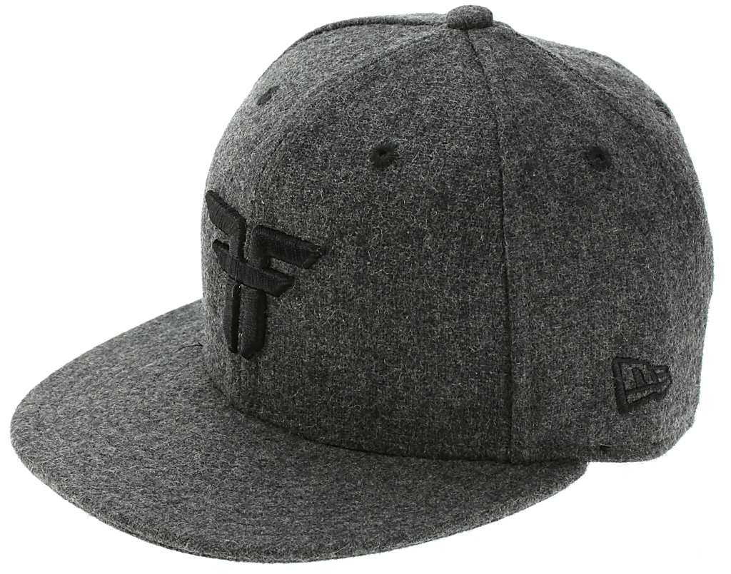 Fallen Trademark New Era Cap - Salt & Pepper