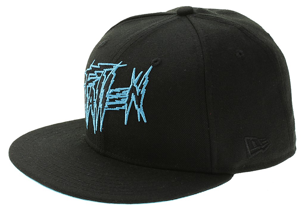 šiltovka Fallen Voltage New Era - Black/Cyan