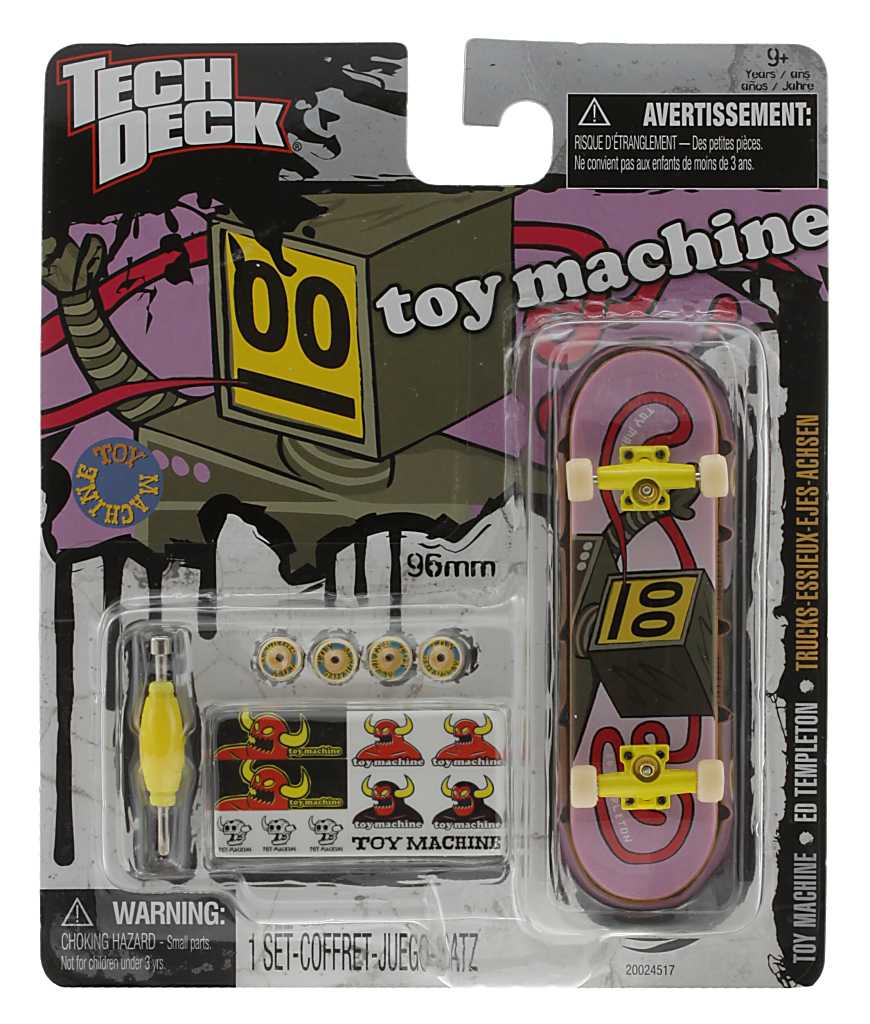 fingerboard TechDeck Toy Machine - Ed Templeton/Pink
