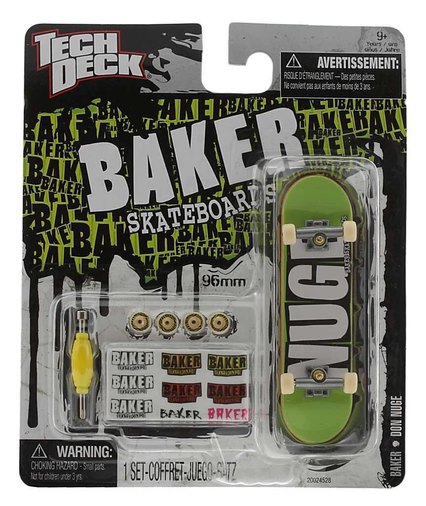 fingerboard TechDeck Baker - Don Nuge/Green